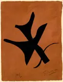 Georges Braque, Aus: Si je mourais là-bas, 1962, Woodcut