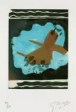 Georges Braque, Migration (Abflug der Zugvögel), 1962, Etching in colours