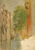 Friedrich Nerly, Motiv aus Venedig