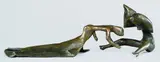 Lothar Fischer, Sexspiel, 1968, Bronze