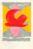 Georges Braque, Aus: Descente aux enfers, 1961, Lithograph in colours