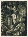 Aus: Carceri d'invenzione by Giovanni Battista Piranesi, 1749, Etching, sold Oct 2004