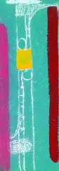 Max Ackermann, Komposition, 1971, Gouache
