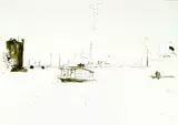 Zoran Mušič, Vaporetto, Venedig