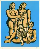 Fernand Léger, Aus: Album de 10 sérigraphies, 1954, Silkscreen in colours