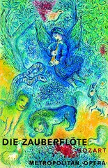 Die Zauberflöte by Marc Chagall, 1967, Lithograph in colours, sold Oct 2004