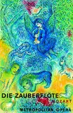 Marc Chagall, Die Zauberflöte, 1967, Lithograph in colours
