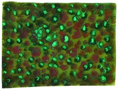 Mark Tobey, Dots, 1970, Tempera