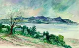 André Dunoyer de Segonzac, Paysage au Lac