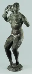 Gerhard Lichtenfeld, Tanzende Frauenfigur, Bronze