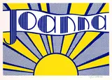 Roy Lichtenstein, Joanna, 1968, Offset lithograph in colours