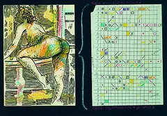 Arthur Köpcke, Rebus - Piece Nr. 59, Mixed media