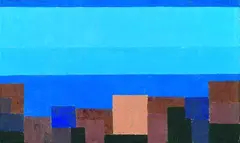 Paysage urbain by Thilo Maatsch, 1967, Oil, sold Oct 2004