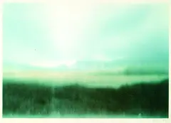 Teydelandschaft by Gerhard Richter, 1971, Farboffset auf leichtem Büttenkarton, sold Oct 2004