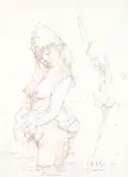 Karl Otto Bachmann, Frauen der Bibel, 1979, Sanguine