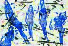Her by Kenny Scharf, 1993, Silkscreen in colours, sold Oct 2004
