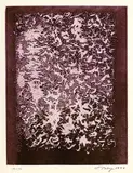 Mark Tobey, 7 Bll. aus: Transitions, 1970, Etching and aquatint in colours