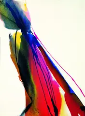 Phenomena Alter Course by Paul Jenkins, 1965, Watercolour, sold Oct 2004