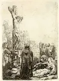 Harmensz. van Rijn Rembrandt, Christus am Kreuz