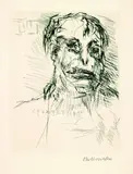 Oskar Kokoschka, Die Frösche des Aristophanes, 1968, Etching