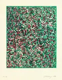 Mark Tobey, 6 Bll. Kompositionen, 1971, Etching in colours
