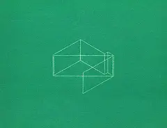 Aus: Twenty-Two Constructions from 1967 by Fred Sandback, 1986, Lithograph, sold Oct 2004
