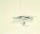 Morgen by Horst Janssen, Pencil drawing, sold Oct 2004