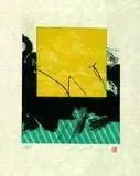 Masuo Ikeda, Gennaio a Kyoto, 1972, Etching and aquatint in colours