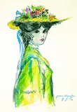Jean-Gabriel Domergue, Jeune élégante