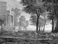 Templum Veneris (Der Tempel der Venus) by Wilhelm Friedrich Gmelin, 1806, Etching, sold Oct 2004