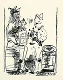 Pablo Picasso, Les Saltimbanques, 1958, Lithograph