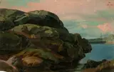 Carl Hummel, Felsen am Meer