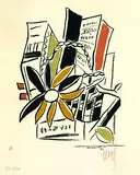 Fernand Léger, Aus: Album de 10 sérigraphies, 1951, Silkscreen in colours