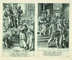 Pieter de Jode I, 11 Bll. aus: Die Passion, Copper engraving
