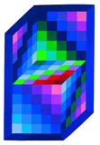 Victor Vasarely, Gestalt-Sin, 1970, Multiple