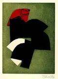 Hans Th. Richter, 3 Bll. Kompositionen, Etching and aquatint