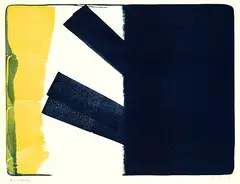 L-41-1973 by Hans Hartung, 1973, Lithograph in colours, sold Oct 2004