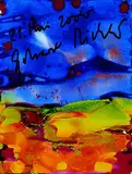 4 Bll. Kunstpostkarten mit verschiedenen Motiven by Gerhard Richter, Offset in colours, sold Oct 2004