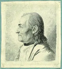 Daniel Nikolaus Chodowiecki, Kleinjogg, 1775, Etching