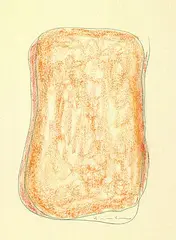 Gotthard Graubner, Ohne Titel, Pencil