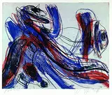 Walter Stöhrer, 4 Bll. Abstrakte Kompositionen, 1991, Etching