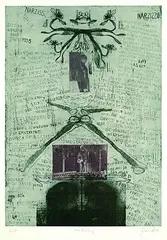 Wolfgang Petrick, 11 Bll. Figürliche Kompositionen, 1994, Etching
