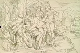 Luca Cambiaso, Zugeschrieben - Der sterbende Adonis