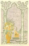 Max Peiffer Watenphul, 4 Bll. Kompositionen, 1967, Lithograph in colours