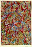 Mark Tobey, Ohne Titel, Silkscreen in colours