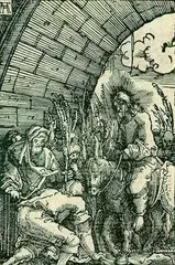 Albrecht Altdorfer, Einzug Christi in Jerusalem, 1513, Woodcut