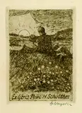 Heinrich Vogeler, 3 Bll. Exlibris: Paul H. Schulthes I. Paul H. Schulthes II (2)