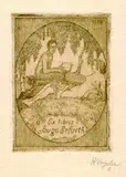 Heinrich Vogeler, 4 Bll. Exlibris: Hugo Erfurth (2). Gustav Borgmann (2)