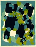 Raoul Ubac, Petit gél, 1960, Lithograph in colours