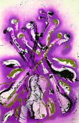 Allegro Vivaldi by Arman, 1980, Silkscreen in colours, sold Oct 2004